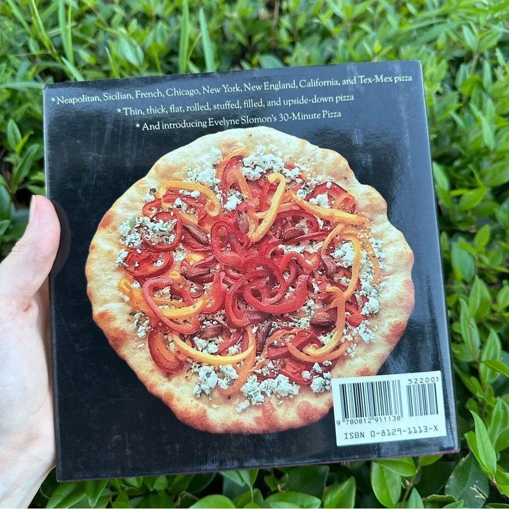 Vintage 80s The Pizza Book Everything There Is To Know | Hardcover, 200 Recipes